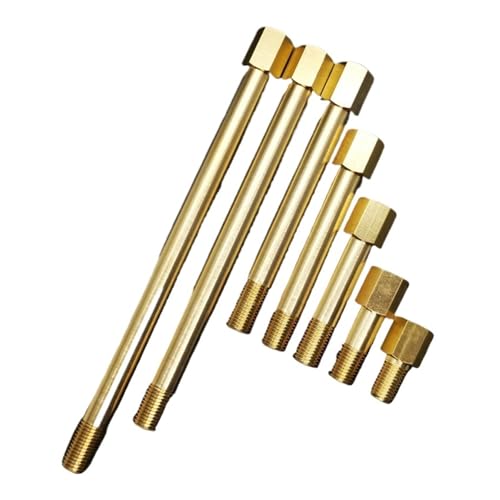 1/4" BSP Weiblich Auf 1/8" BSP Männlich 50 75 100 125 150 Mm Länge Messing Nippel Form Kühlung Fitting 1/2" BSP(1l4x1l8 BSP 100mm BSPP Thread) von MEXEWORD