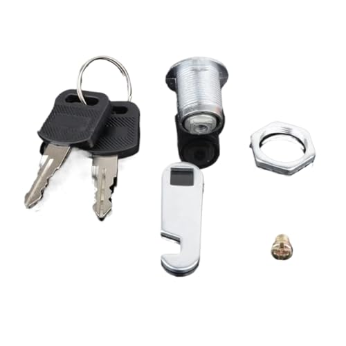 1 stücke 16/20/25/30mm Cam Lock Tür Schrank Mailbox Schublade Schrank Spind + 2 Schlüssel DIY Schrank Werkzeuge(Größe:20mm) von MEXEWORD
