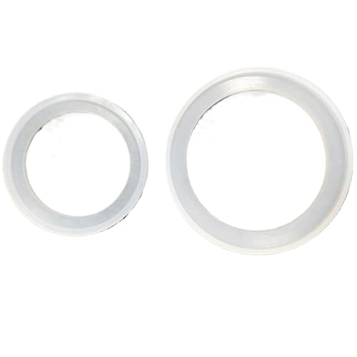 L-förmiger 19 25 32 38 40 51 63 76 102 mm VMQ-Dichtungsersatz for 1,5" 2-4" Tri-Clamp (Größe : 65x80mm) von MEXEWORD