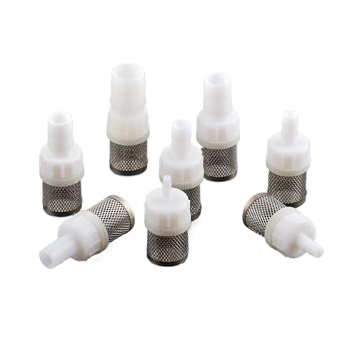 MEXEWORD 1 STÜCKE 4~20mm Schlauchfilter Autowaschrohr Gartenbewässerung Aquarium Filtersieb Edelstahlgewebefilter(4mm) von MEXEWORD