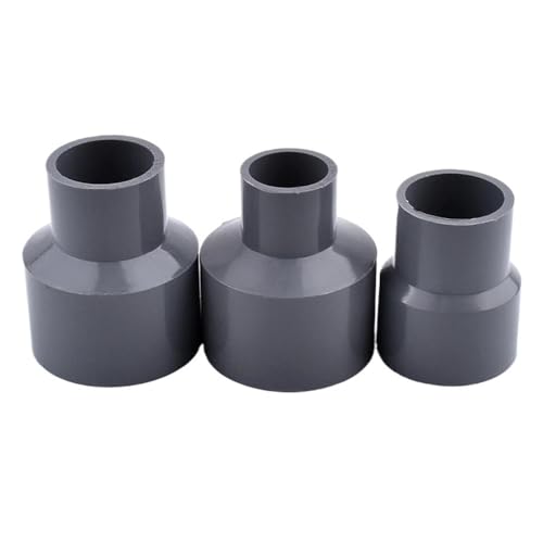 MEXEWORD 1 Stücke 63mm 75mm 90mm PVC Gerade Reduzierung Anschlüsse Wasserleitung Garten Bewässerung Wasserleitung Anschluss Aquarium Adapte(90-75mm) von MEXEWORD