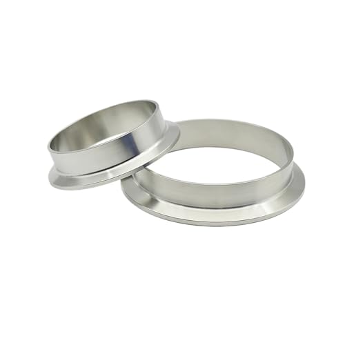 MEXEWORD 1 stücke SS304 Edelstahl 12,7-219mm 0,5 "0.75" 1 "2" 3 "4" Tri Clamp SUS 304 Edelstahl Fitting Quick Connect Flansch Magnetspannplatte(114mm Ferrule130) von MEXEWORD