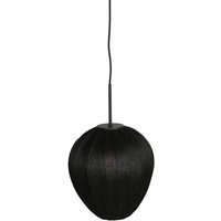 Hängeleuchte - HaloSwap - schwarz - leinen - ø 25cm - - Mexlite von MEXLITE