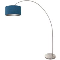 Mexlite - stehlampe - Solva - stahl - metall stoff - bogenlampe - Mexlite - stehlampe - Solva - stahl - metall stoff - bogenlampe - von MEXLITE