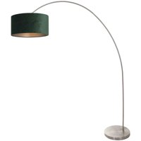 Mexlite - stehlampe - Solva - stahl - metall stoff - bogenlampe - Mexlite - stehlampe - Solva - stahl - metall stoff - bogenlampe - von MEXLITE