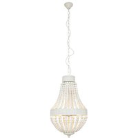 Pendelleuchte Deckenlampe Esszimmerlampe Hängeleuchte Metall Holz h 120 cm von MEXLITE