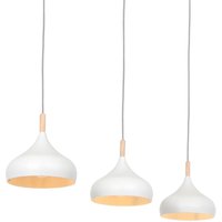 Steinhauer - gebraucht] White Veneer Hängelampe Björr Pendellampe Leuchte Lampe Deckenlampe von STEINHAUER