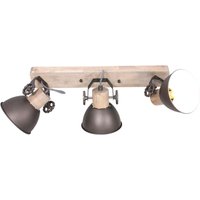 Mexlite - spot - Gearwood - anthrazit - metall gummibaumholz - Mexlite - spot - Gearwood - anthrazit - metall gummibaumholz - von STEINHAUER
