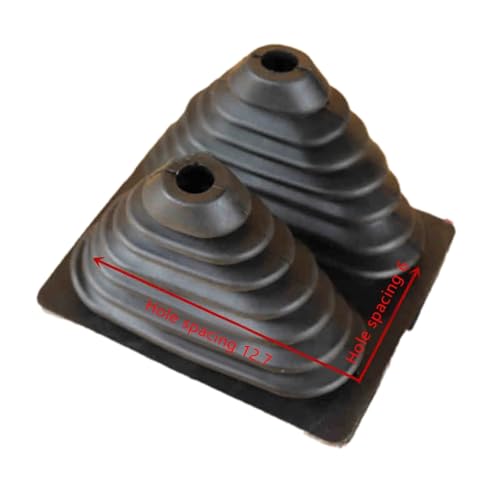 MEXWLOP 1 Pcs Gabelstapler Staub Abdeckung Loader Getriebe Hebel Multiway Ventil Griff Gummi Hülse Staub Leder Staubschutz für Baggergriff(For A2) von MEXWLOP