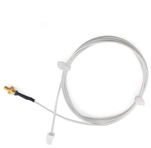 MEXWLOP 3 Stück 1,5 m 3D-Drucker-Schrittmotorkabel HX2.54 4-polig auf 6-polig, for 3D-Drucker Nema 17 Schrittmotor, 3D-Drucker-Schrittmotor-Verlängerungskabel(BLACK M3 Stud Thermistor 100k) von MEXWLOP