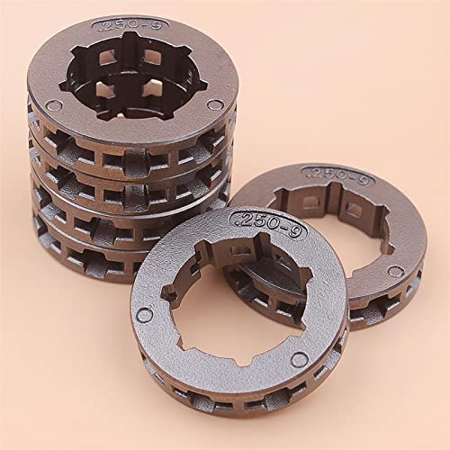 MEXWLOP 6 teile/los 250 "9 Zähne Kettenrad Felge, for Echo, CS3000 CS3350 CS3400 CS3450 CS3500 Kettensäge Kleine 7 Spline Kettensägen-Kettenrad von MEXWLOP