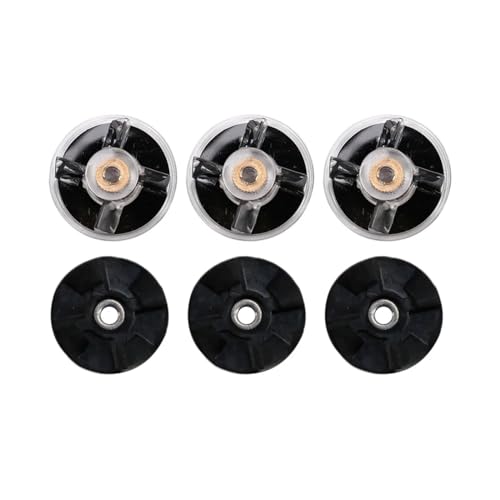 MEXWLOP 6er-Pack Ersatzteil for Basiszahnrad und Klingenzahnrad for Magic Bullet, 250-W-Mixer MB1001 Mixerklingendeckel von MEXWLOP