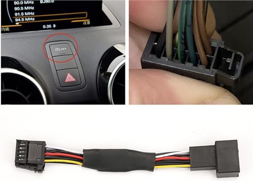 MEXWLOP Automatischer Stopp-Start-Motorsystem-Ausschaltgerät-Steuersensor-Stecker-Stopp-Abbrechen, for, A1 Q3 A3 A6L Q5 A4 A4L A5 S5 Auto Start Stop Sensor(A1 before 2014) von MEXWLOP