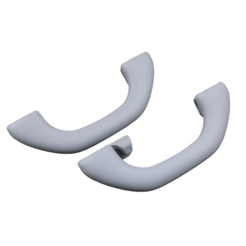MEXWLOP Gray Front Rear Car Roof Handrail Inner Ceiling Pull Handles, For VW, for Polo 6R 9N 2011-2018 6R0857607B 6R0857607C Auto-Haltegriff(Front and Rear) von MEXWLOP