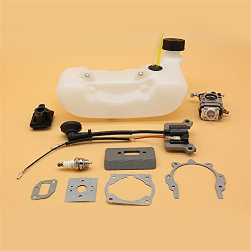 MEXWLOP Kraftstofftank, Vergaser, Zündspule, Dichtungssatz, Motor, Freischneider, Ersatzteile 40-5 43CC 52CC CG430 CG520 1E40F-5 40F-5 Vergaser-Kit MEXWLOP Kraftstofftank, Vergaser, Zündspule, Dichtungssatz, Motor, Freischneider, Ersatzteile 40-5 43CC 52CC CG430 CG520 1E40F-5 40F-5 Vergaser-Kit von MEXWLOP