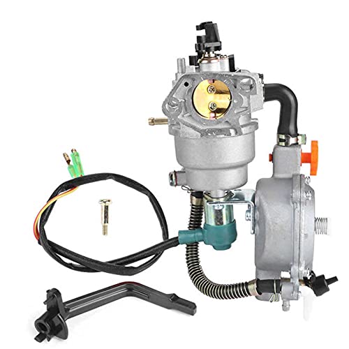 MEXWLOP LPG CNG Generator Dual Fuel Vergaser Ersatzteile Garten Rasentrimmer Manueller Choke Zubehör GX390 188F 4,5-5,5 KW Vergaser-Kit MEXWLOP LPG CNG Generator Dual Fuel Vergaser Ersatzteile Garten Rasentrimmer Manueller Choke Zubehör GX390 188F 4,5-5,5 KW Vergaser-Kit von MEXWLOP