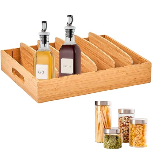 MEYAGOT Deckel Organizer,33 * 26 * 6.5 cm Deckelhalter,Lid Organiser Kitchen,Aufbewahrung Für Deckel Für Küche Und Speisekammer,Schreibtisch,Barzubehör Und Haushalt von MEYAGOT