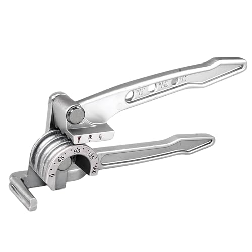 Meyagot 3-In-1 Rohrbiegegerät, Rohrbieger, Rohrbiegewerkzeug 6-8-10 mm Rohrbiegemaschine Bremsleitung Biegewerkzeug 0-180 Grad Manueller Biegezange Für Kupfer, Aluminium, Messing Und Stahlrohre Meyagot 3-In-1 Rohrbiegegerät, Rohrbieger, Rohrbiegewerkzeug 6-8-10 mm Rohrbiegemaschine Bremsleitung Biegewerkzeug 0-180 Grad Manueller Biegezange Für Kupfer, Aluminium, Messing Und Stahlrohre von MEYAGOT