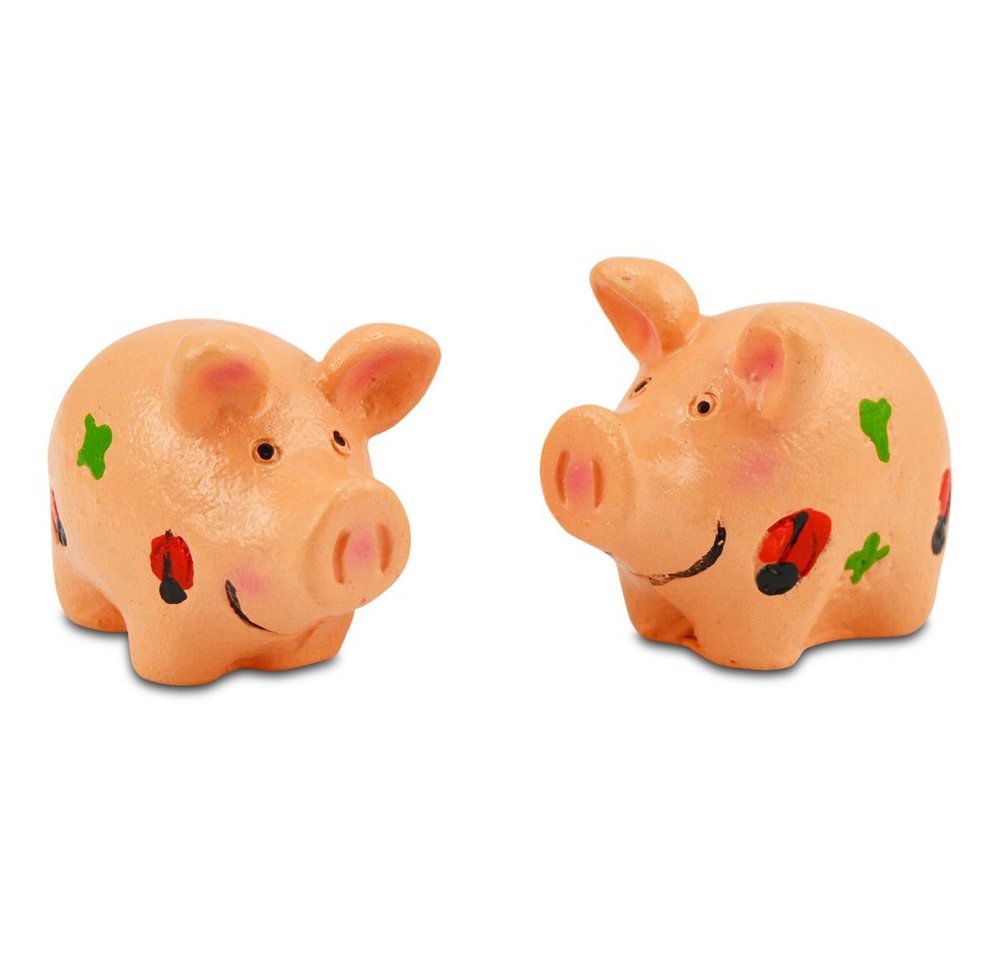MEYCO Hobby Dekofigur Dekofigur Miniatur Glücksschweinchen ca. 3 x 2,5c von MEYCO Hobby