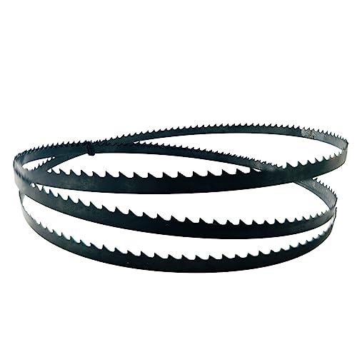Bandsägeblatt, 1400 mm Bandsägeblätter 1400 x 6,35 x 0,35 mm 6 10 14 TPI Bandsäge for Holz 1/2/3 STÜCKE(1PCS 10TPI) von MEYINGOU