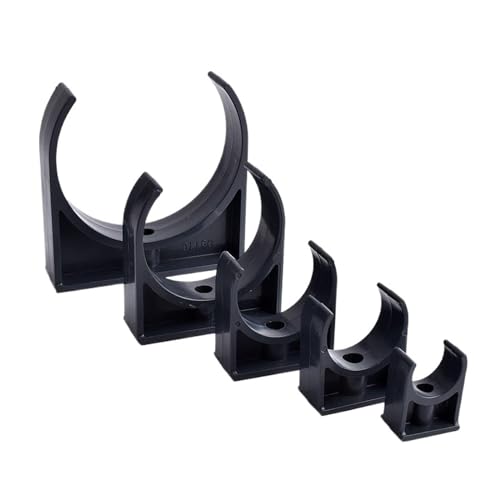 PVC-Rohrhalter, Kunststoff-Rohrverschraubung, 2~20 stücke ID 20~110mm PVC Rohr Klemme Stecker Garten Bewässerung Aquarium Bewässerung Adapter Armaturen Befestigung joint(2pcs,Inner Dia 90mm) von MEYINGOU