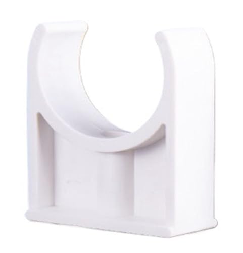 PVC-Rohrhalter, Kunststoff-Rohrverschraubung, ID 20~110mm PVC Rohr Klemme Stecker Garten Bewässerung Aquarium Aquarium Bewässerung Adapter Armaturen Befestigung Joint(40MM-5PC) von MEYINGOU
