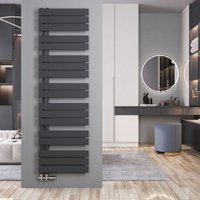Heizkoerper Stahl Anthrazit 1662 x 500 mm Asymmetrischer Paneel Handtuchheizkörper Warmwasser, Badheizkörper Seitenanschlusss 849 w - Meykoers Heizkoerper Stahl Anthrazit 1662 x 500 mm Asymmetrischer Paneel Handtuchheizkörper Warmwasser, Badheizkörper Seitenanschlusss 849 w - Meykoers von MEYKOERS