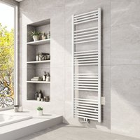 Meykoers - Badheizkörper 1600x500mm Design Heizkörper Weiß Vertikal Handtuchheizkörper Mittelanschluss 654 Watt von MEYKOERS