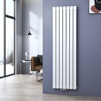 Meykoers - Design Flachheizkörper weiß Einlagig Heizkorper 180x54cm Paneelheizkörper Vertikal mit Mittelanschluss 1107 Watt von MEYKOERS