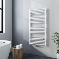 Heizkörper Handtuchtrockner 100x50cm Vertikal Badheizkörper Weiß Handtuchheizkörper 427 Watt Mittelanschluss - Meykoers von MEYKOERS