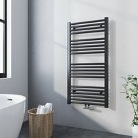 Meykoers - Handtuchheizkörper Anthrazit 100x50cm Badheizkörper 427 Watt Gerade Heizkörper Mittelanschluss von MEYKOERS