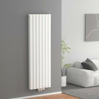 Meykoers - Heizkörper Design Flachheizkörper 160x54cm Vertikal Doppelschicht Mittelanschluss 1739W - 1600x540mm Doppellagig Weiß Radiator von MEYKOERS