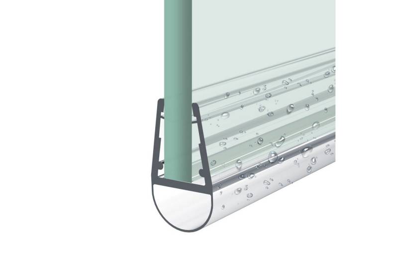 MEYKOERS Duschdichtung Ersatzdichtung Wasserabweiser Duschdichtung für 4-6/7-8 mm Glas, L: 80 cm von MEYKOERS
