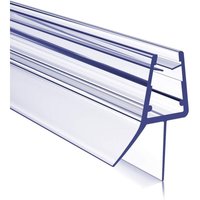 Meykoers Duschdichtung 100cm, duschtür dichtung PVC Ersatzdichtung für Duschkabine Schwallschutz für 7-8mm Glas von MEYKOERS