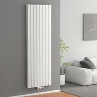 Heizkörper Design Flachheizkörper 180x62cm Vertikal Doppelschicht Mittelanschluss 2227W - 1800x620mm Doppellagig Weiß Radiator - Meykoers von MEYKOERS