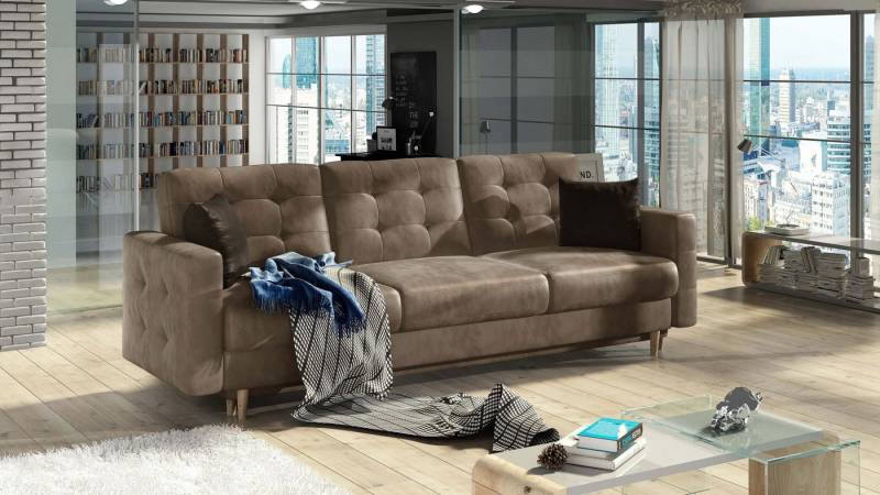 MF Design 3-Sitzer Thor, mit Bettfunktion von MF Design