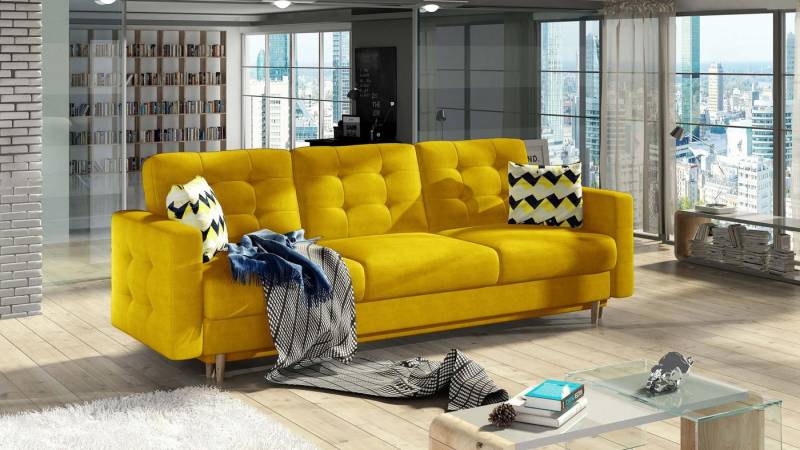 MF Design 3-Sitzer Thor, mit Bettfunktion von MF Design