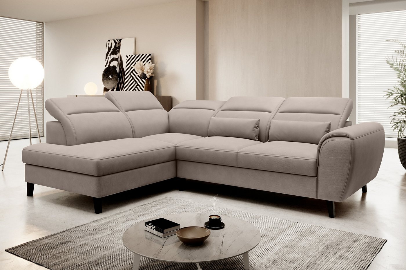 MF Design Polsterecke, mit Bettfunktion von MF Design