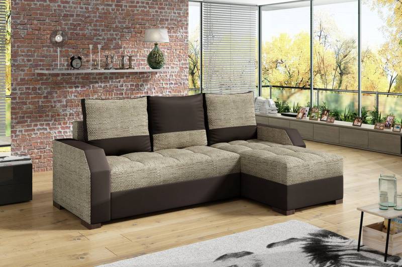 MF Design Polsterecke Aristo, mit Bettfunktion von MF Design