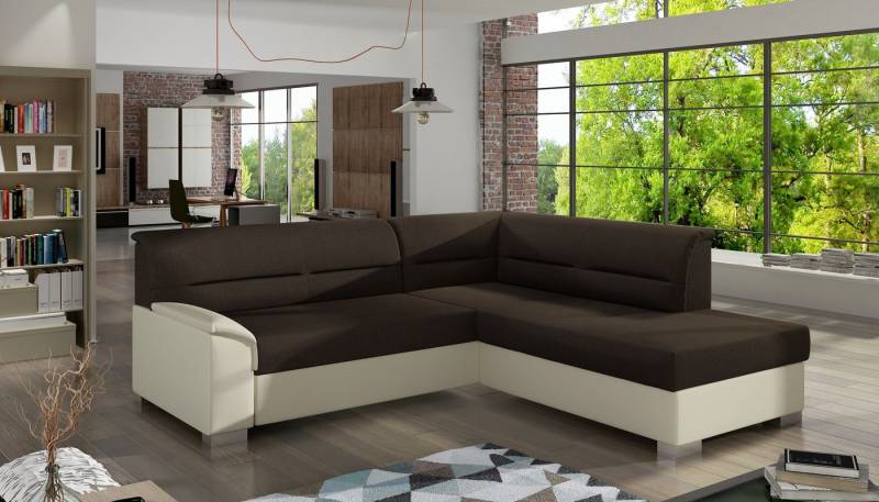 MF Design Polsterecke Bergamo, mit Bettfunktion von MF Design
