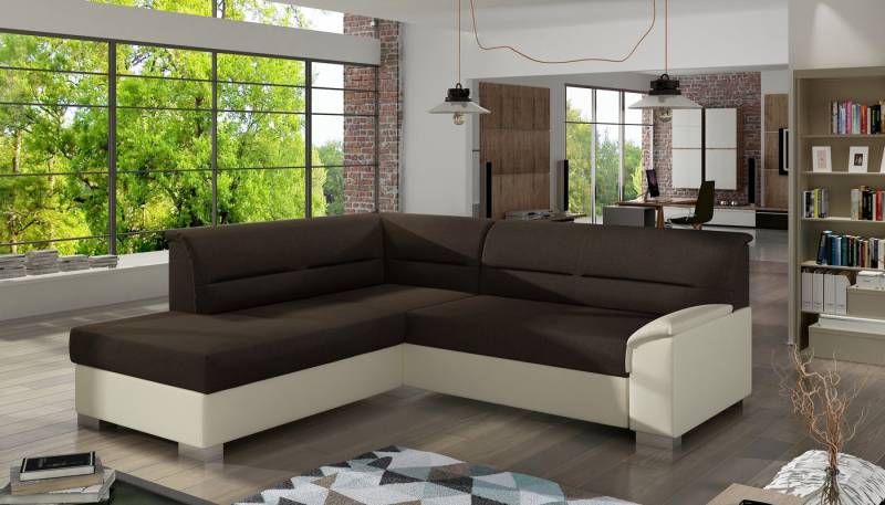 MF Design Polsterecke Bergamo, mit Bettfunktion von MF Design