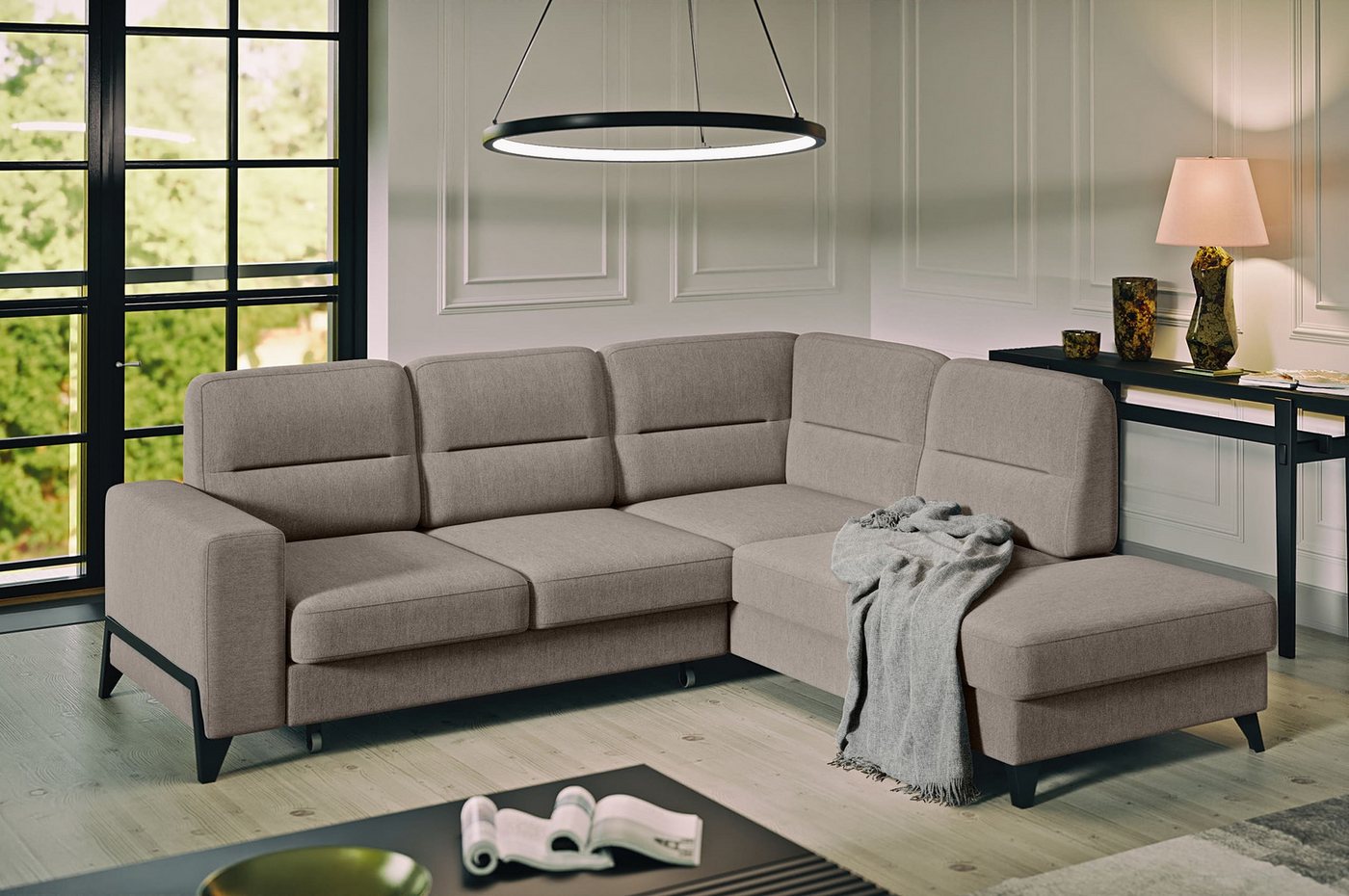 MF Design Polsterecke Cassada, mit Bettfunktion von MF Design