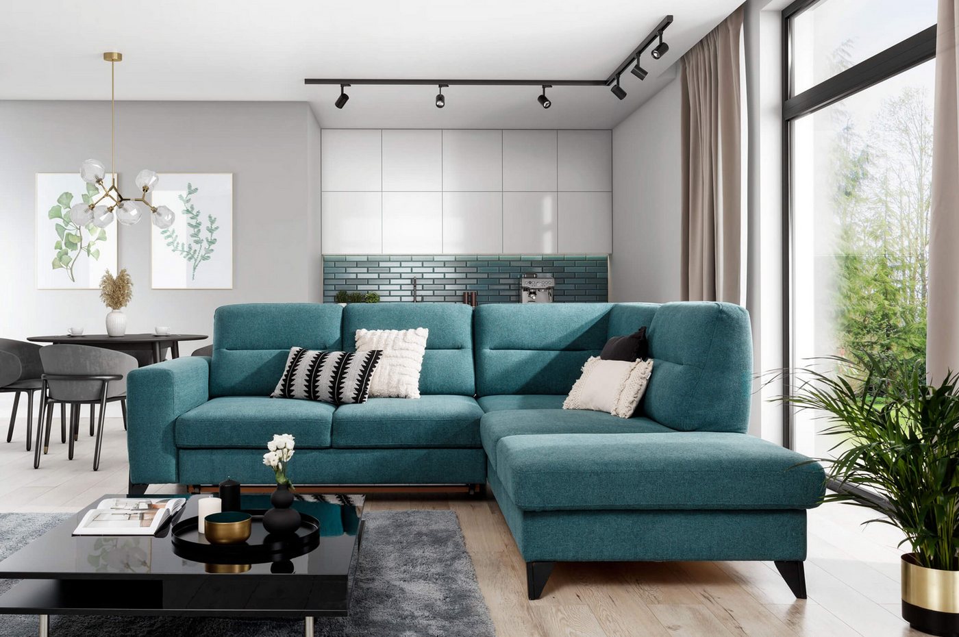 MF Design Polsterecke Cassada, mit Bettfunktion MF Design Polsterecke Cassada, mit Bettfunktion von MF Design