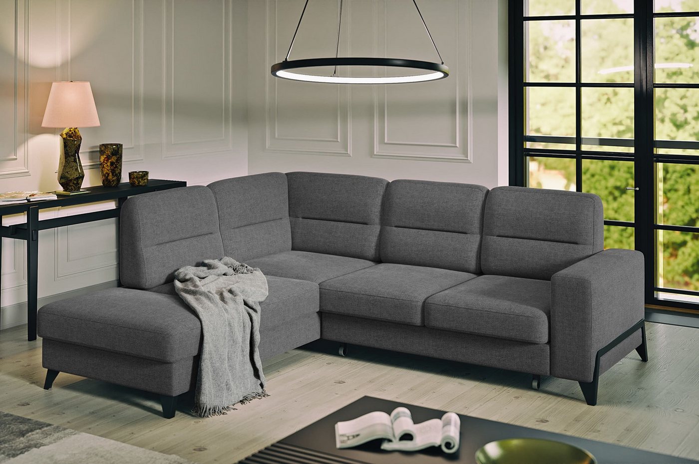 MF Design Polsterecke Cassada, mit Bettfunktion von MF Design