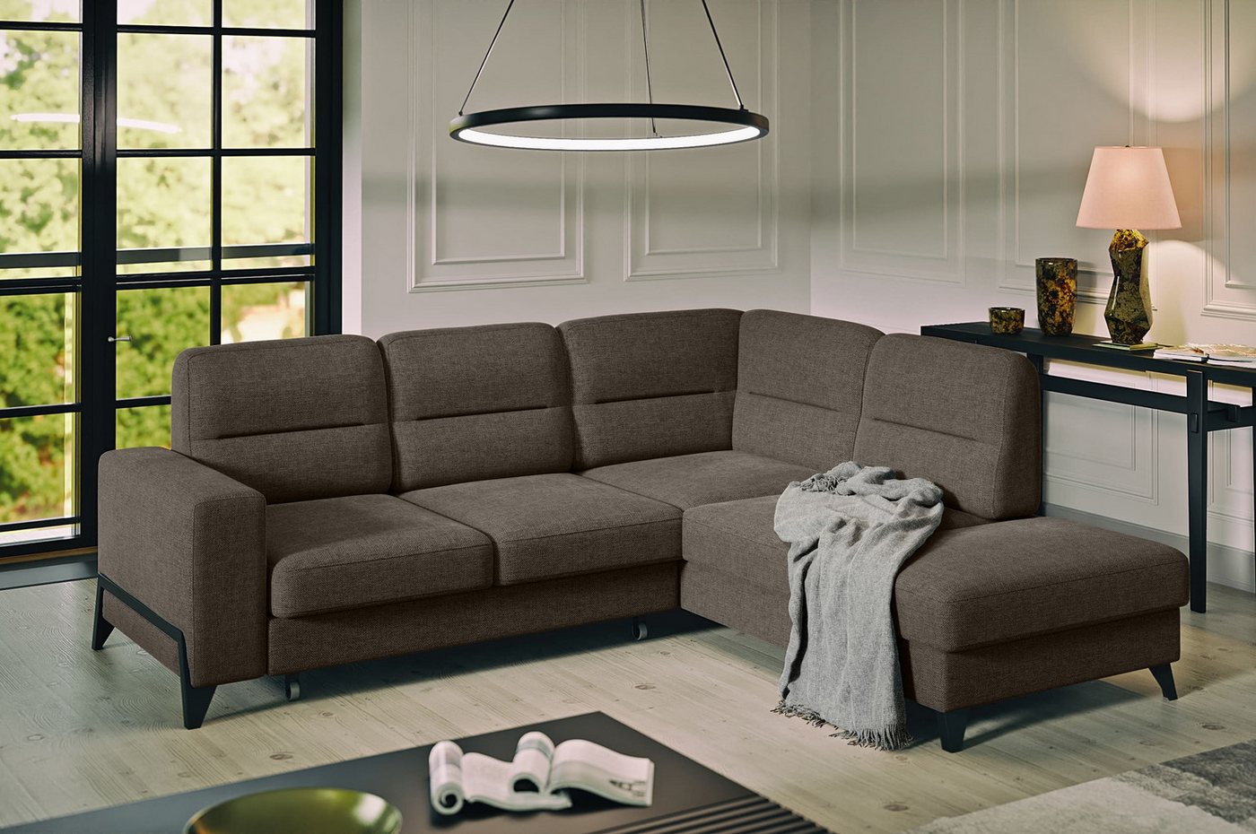 MF Design Polsterecke Cassada, mit Bettfunktion von MF Design