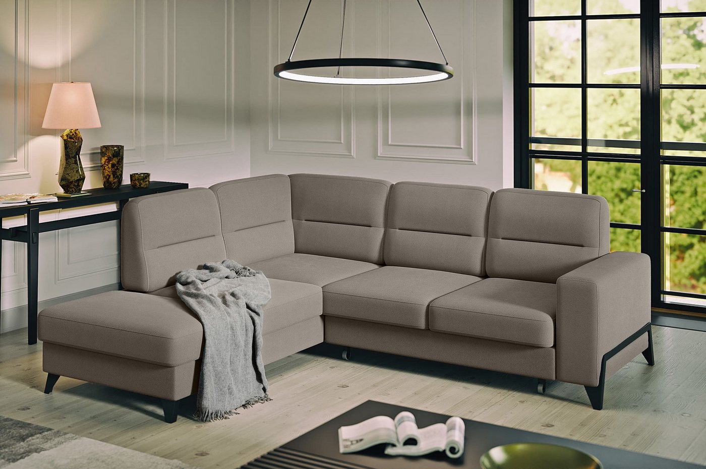 MF Design Polsterecke Cassada, mit Bettfunktion von MF Design