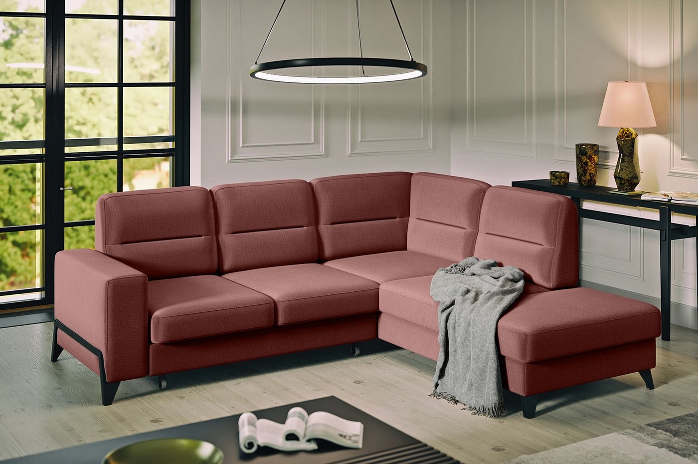 MF Design Polsterecke Cassada, mit Bettfunktion von MF Design