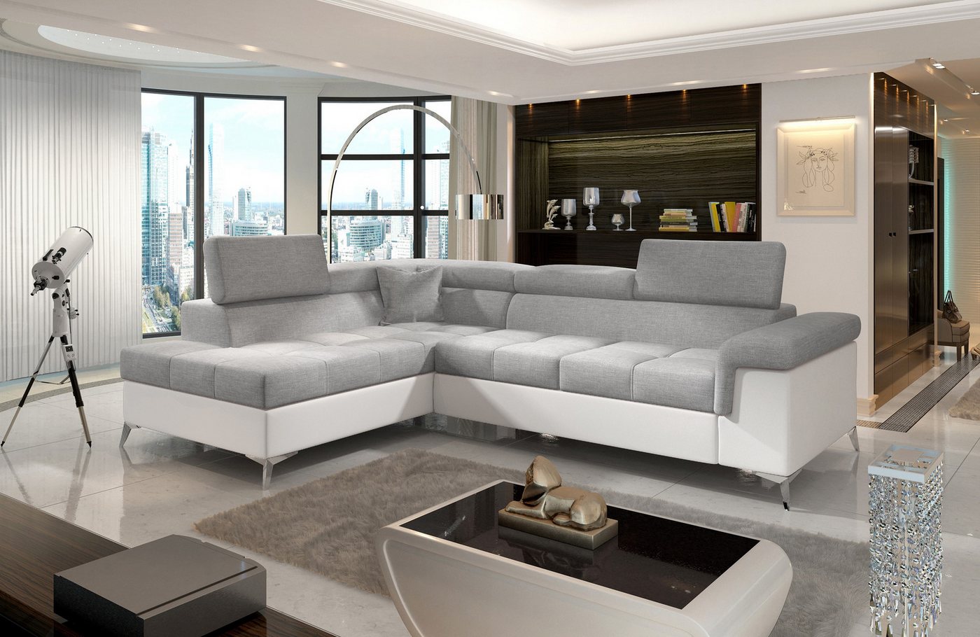 MF Design Polsterecke Eduardo, mit Bettfunktion von MF Design