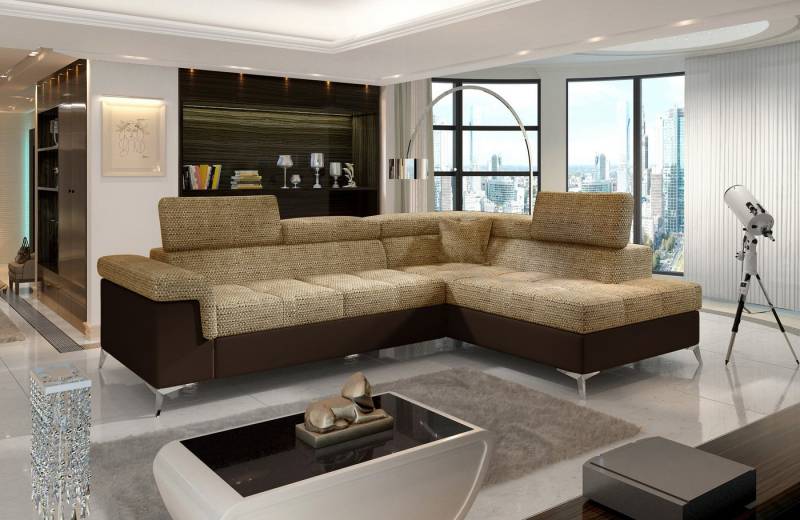 MF Design Polsterecke Eduardo, mit Bettfunktion MF Design Polsterecke Eduardo, mit Bettfunktion von MF Design