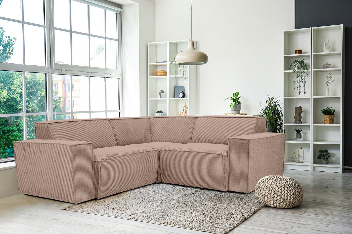 MF Design Polsterecke Element, Frei im Raum stellbar von MF Design